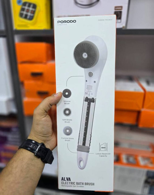 براش برقی حمام و اسپا برند porodo