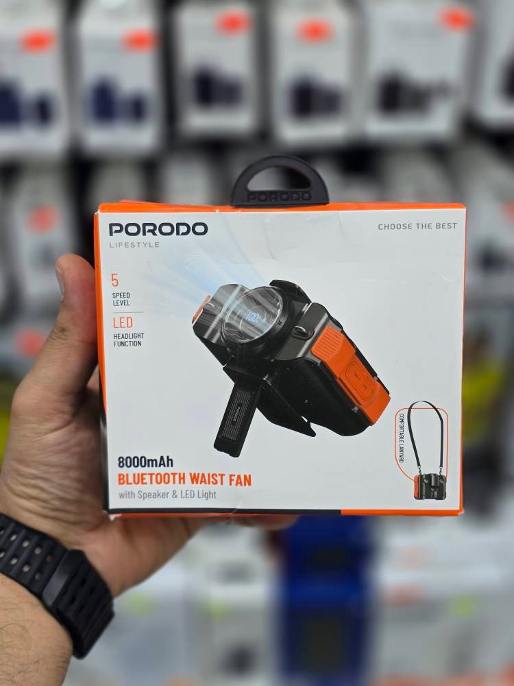 فن گردنی و کمری چند منظوره Porodo مدل W50