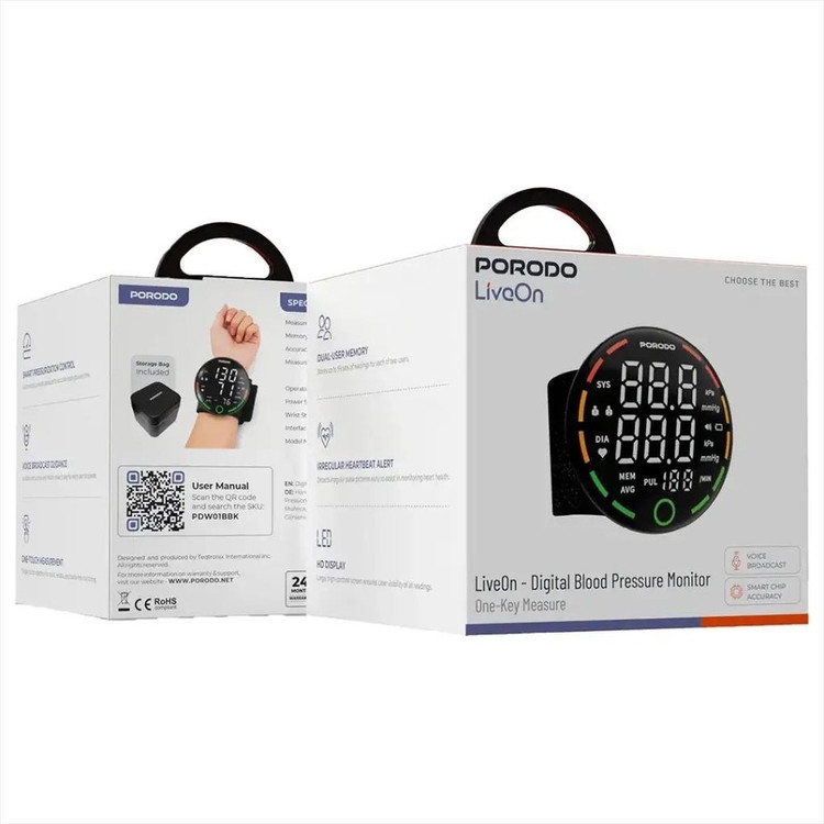 فشار سنج دیجیتالی مچیporodo liveon